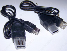 2x USB Cable for XBOX - Original XBOX to Female USB Adapter SOFT_MOD - USA - £8.99 GBP