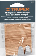 TRUPER Michigan Axe Handle Wedges, 1 Wood and 2 Zamak Wedges - £5.46 GBP
