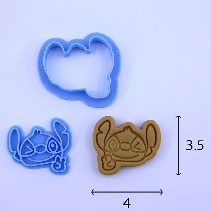 Disney Stitch Cookie Cutter Dumbo Anime Figures Biscuit -Random Color st... - $3.82