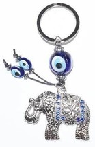 Elephant Evil Eye keychain - £9.02 GBP