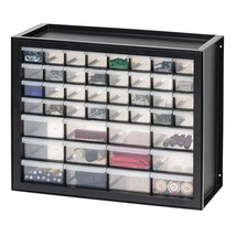 IRIS USA 44 Drawer Stackable Storage Cabinet for Hardware Crafts and Toys, 19.5- - £44.78 GBP