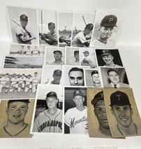 Vintage Baseball Greats Lot of (21) Glossy 5x7 Photos - £11.77 GBP