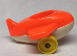 Fisher Price Little People Vintage Nursery Orange Plane Airplane - $4.00