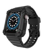 Men Rugged Apple Watch Case Bumper Band Strap Cover For iWatch SE 8 7 6 ... - $24.04