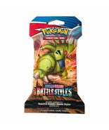 Pokemon TCG Sword &amp; Shield  Battle Styles Sleeve Booster Pack Contains C... - $14.25