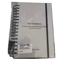 H&amp;P NOTEBOOK A step by step template for History taking and Physical Exams - $3.93