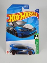 Hot Wheels Nissan Leaf Nismo RC_02 Blue HCX89 HW Green Speed Red Rim Bla... - £2.32 GBP