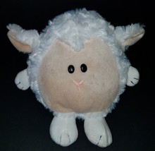Plushland White Sheep Lamb Bean Bag Plush 6&quot; Stuffed Animal Toy 2011 - £11.40 GBP