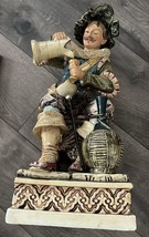 Musketeers Antique Porcelain 15X6.5 Inch Figure Marked 1635 95.19 (Chair... - £359.99 GBP