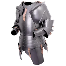 Medieval Armor Suit Body Plated Armor Suit Undead Knight Steel Metal - £359.92 GBP