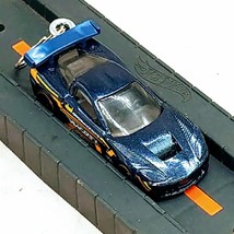 Hot Wheels HW Horsepower Dark Metallic Blue Corvette OH5 C6-R Diecast Ke... - £8.49 GBP