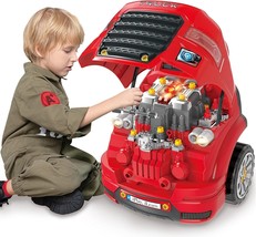 iPlay iLearn Large Truck Engine Toy Vehicle Set for 3-5 Repair Engine To... - $60.00