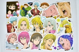 40 Seven Deadly Sins Game Anime Vinyl Stickers Pack For Hydro Flask Laptop Car N - £12.25 GBP