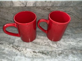 2 Royal Norfolk Red Holiday Christmas Coffee Soup Mugs New-RARE VINTAGE-SHIP24HR - £27.99 GBP