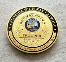 Florida Highway Patrol Challenge Coin - £15.84 GBP