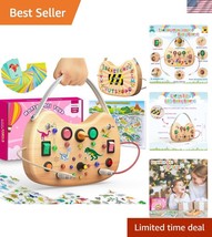 Interactive Light Switch Busy Board for Toddlers: 1-3 Years, Fine Motor ... - $672.55 MXN