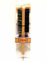 ANNIE 2 WAY WOODEN BRUSH 100% BOAR W/ REINFORCED BRISTLES SOFT &amp; HARD #2092 - £2.80 GBP