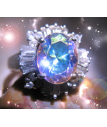 HAUNTED RING END LIMITS LIGHTED RAINBOW ALBINA LEGACY MAGICK SCHOLAR CAS... - $337.77