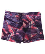 Capezio Girls&#39; Future Star Geometric Angle Gymnastics Shorts, Purple, Small - $244.42 MXN