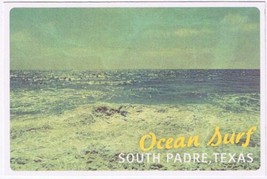 Postcard Ocean Surf South Padre Texas - £1.57 GBP