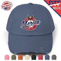 American Distressed Cap Vintage Classic 4th of July Patriotic DTF Printe... - $24.99