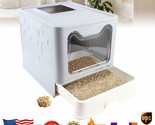 Luxe self cleaning cat litter box extra large enclosed kitty toilet 53765908889877 thumb155 crop