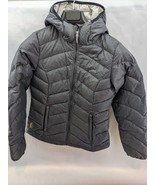 LOLE Puffer Jacket Womens XS Grey Duck Down Full Zip Pockets (C10) - £47.18 GBP