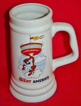Vintage Marriott&#39;s Great America Tazmanian Devil Beer Stein Mug Taz 8.25&quot; Tall - £23.26 GBP
