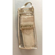 Classics Bath Beauty Kit Slippers Slip On beige Womens Size S /M - £6.31 GBP