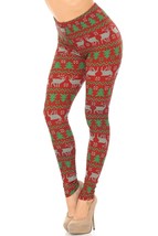 Holiday! Faux Knit Reindeer And Holiday Tree -Smooth And Silky! - $25.88