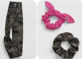 Gap Fit Camouflage Headband &amp; Scrunchie Set Gift NEW - $19.28