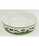 Country Life Warren Kimble Brandon House Serving Bowl 9 1/2&quot; x 3 1/2&quot; - $372.39 MXN