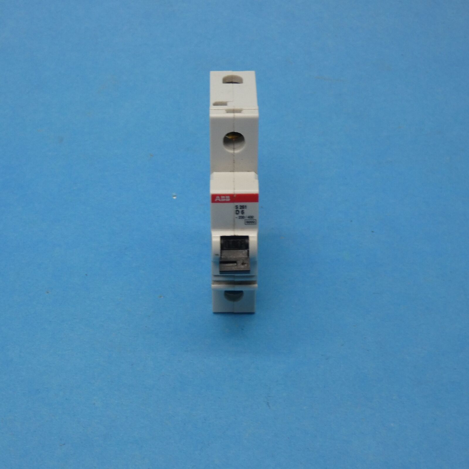 ABB S261-D6 DIN Rail Circuit Breaker 1 Pole 6 Amps D Curve 277/480VAC - $8.99
