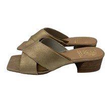 Vince Camuto Seedanta SandalS Beige/egyptian gold Size 9.5 New no box - $33.66