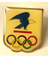 USPS US Mail Eagle Post Office Metal Enamel Lapel Pin Pinback Olympic Ri... - £7.77 GBP