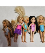 Mattel Barbie Chelsea and Friends Doll Summer Swimsuit Lot of 5 - €12,52 EUR