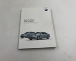 2017 Volkswagen Jetta Owners Manual Handbook with Case OEM D03B52024 - $29.69