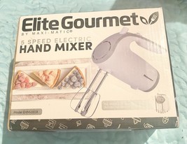 Elite Gourmet EHM-003X Ultra Power Electric 5-Speed Kitchen Hand Mixer, ... - $371.28 MXN