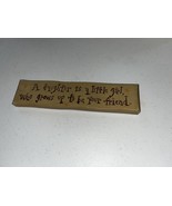 Farmhouse Wood Sign-A DAUGHTER IS A LITTLE GIRL, WHO GROWNS UP TO BE YOU... - $21.95 CAD