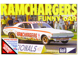 Skill 2 Model Kit Dodge Challenger Ramchargers Funny Car Legends of the Quarter - £38.10 GBP