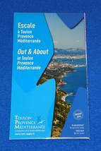 *BRAND NEW* OUT &amp; ABOUT TOULON PROVENCE MEDITERRANEE FRANCE MAP GREAT RE... - £3.15 GBP