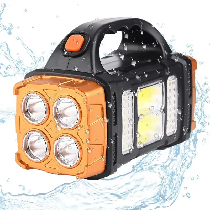 Portable Spotlight Rechargeable Bright Rechargeable Light For Outdoors - £20.65 GBP+