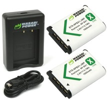 Wasabi Power Np-Bx1 Battery (2-Pack) And Dual Usb Charger For Np-Bx1/M - £29.35 GBP