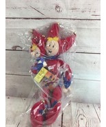 1996 THE JESTER LOST HIS JINGLE Plush Doll By David Saltzman NWT Vintage... - $19.79