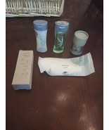 Travel Kit Shampoo And Conditioner Soap Shower Cap And Vanity Kit - $12.75