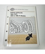 Harley-Davidson 1985 To 1986 FXST &amp; FX Softail Parts Catalog 99455-86A M... - $936.77 MXN