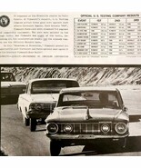 1962 Plymouth Fury V8 Winner Advertisement Automobilia Riverside Event HM2M - $41.18 CAD