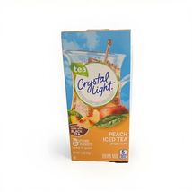 Crystal Light Peach Iced Tea Made W/ Black Tea Drink Mix 6 Count Pitcher... - $12.86