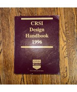 1996 CRSI Handbook Concrete Reinforcing Steel Hardcover Book Constructio... - €26,31 EUR