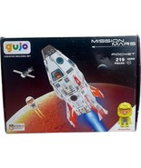 Gujo Mission Mars Rocket Creative Building Set 219 Pieces STEM Toy Creat... - $515.39 MXN